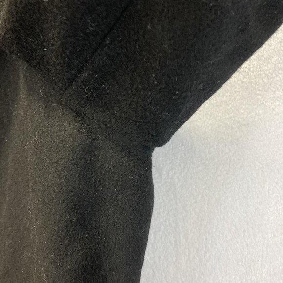 Lane Bryant Double Breasted Peacoat Womens 3X 22/24 Plus Black Wool Jacket Lined - Picture 10 of 16
